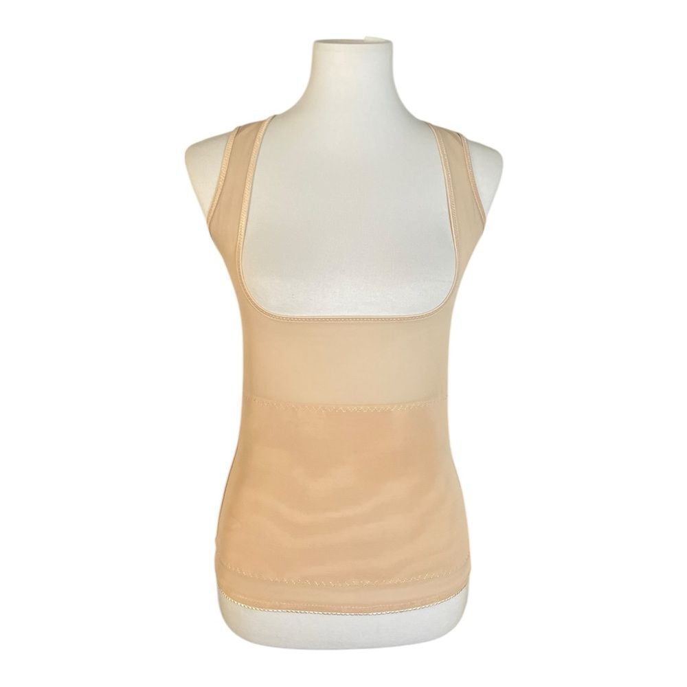 Kymaro New Body Shaper, women’s large. Tan beige color. Torso compression girdle